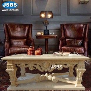Home Decoration Hand Carved Marble Table, JS-T141